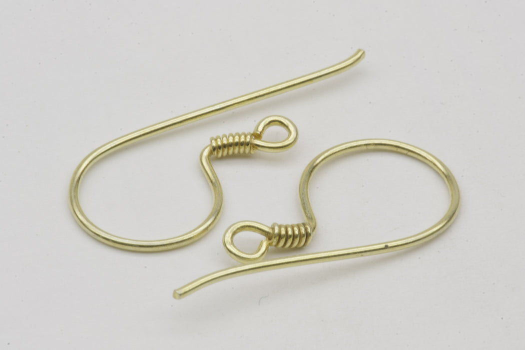 Gold Earwire - chockadoo