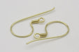 Gold Earwire - chockadoo