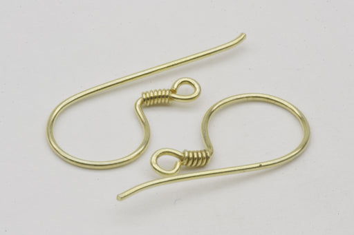 Gold Earwire - chockadoo