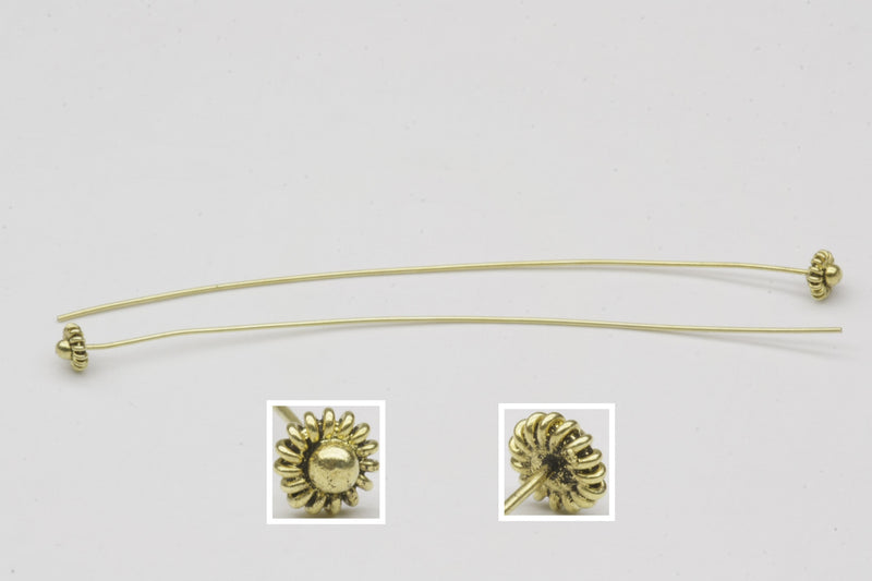 Antique Vermeil Headpin - chockadoo