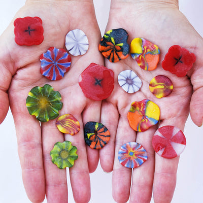 Wafer Millefiori Murrine XL COE096