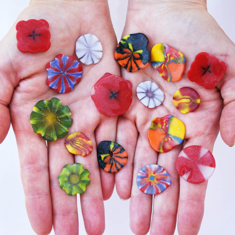 Wafer Millefiori Murrine XL COE096