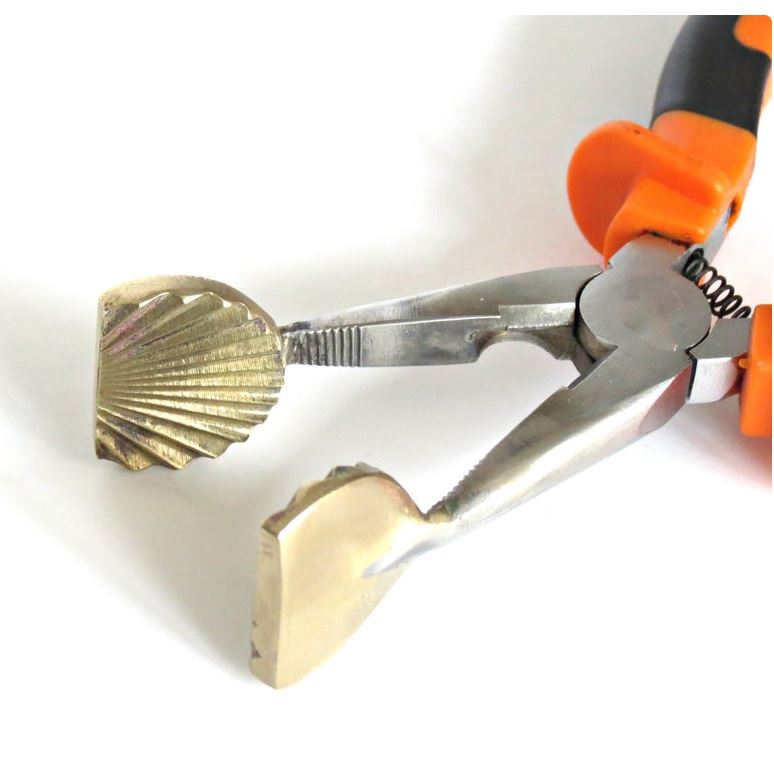 Ribbed Brass Mashers