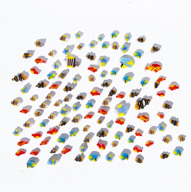 Marine Fish Millefiori Murrine COE096