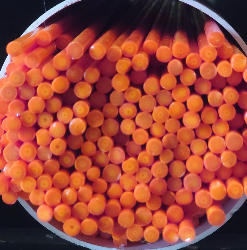 Apricot Yellow Opaque Effetre Rod 419