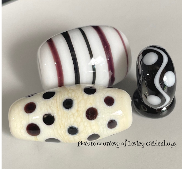 Black Transparent Lauscha Rod SNO480