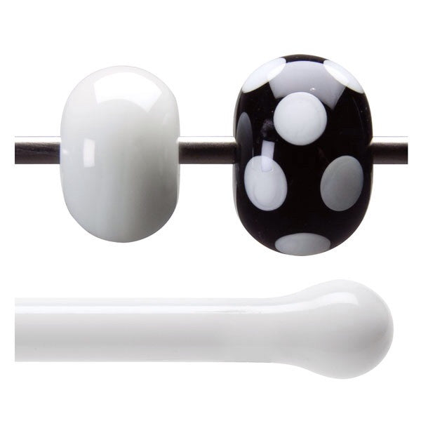 0013 Enamel White  Rod - chockadoo