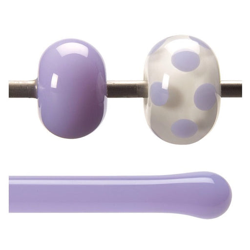 0142 Neo-Lavender Opaque Rod - chockadoo