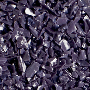 Opal Plum Blue Frit - chockadoo