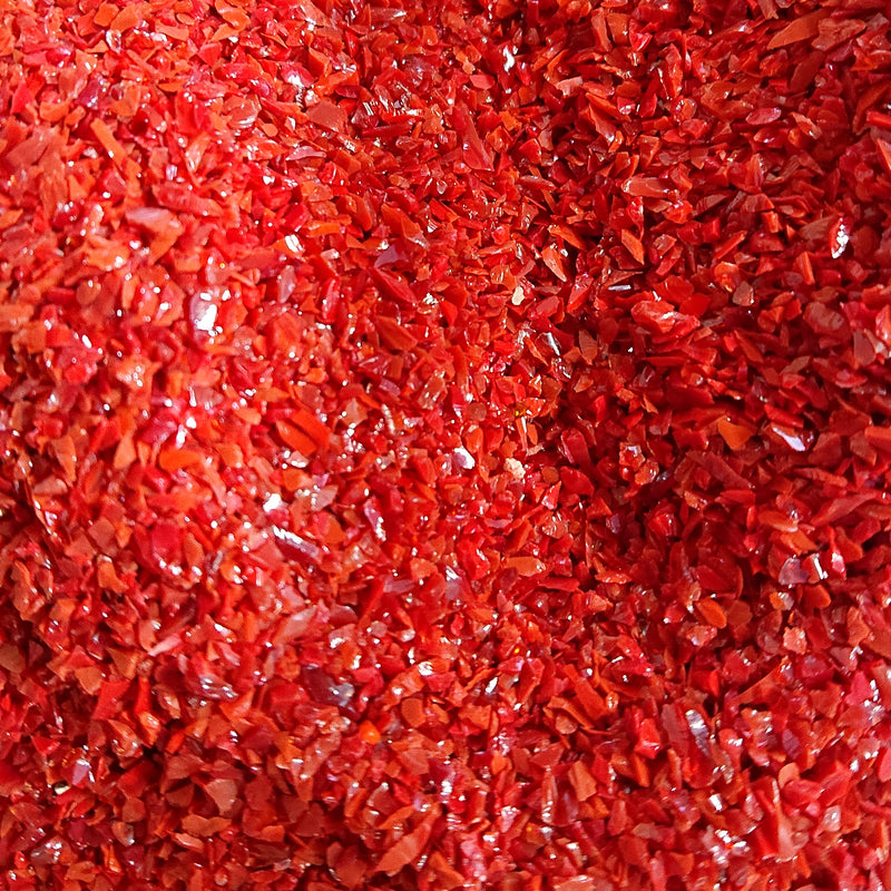 Medium Red Opaque Effetre Frit 432