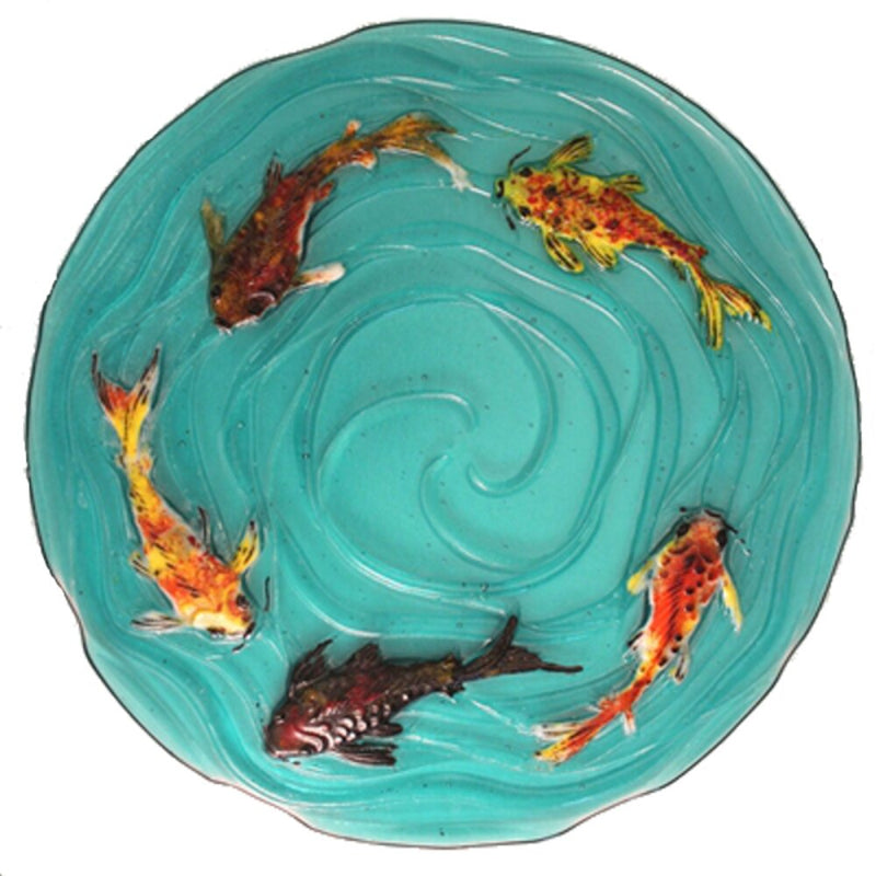 Round Koi Wave CPI Texture Mould DT29