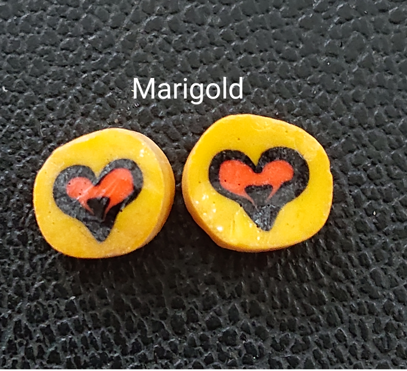 Hearts Millefiori Large