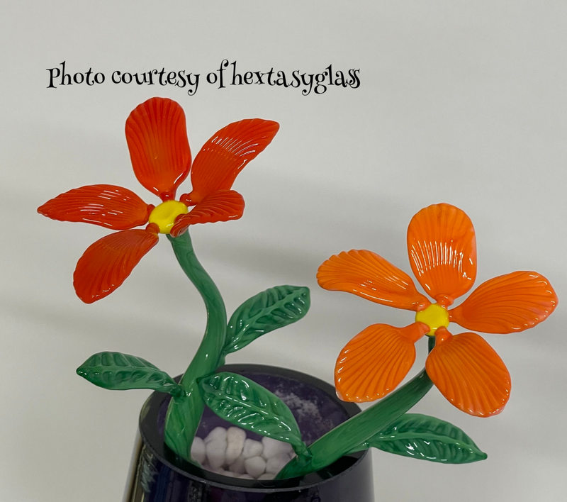 Apricot Yellow Opaque Effetre Rod 419