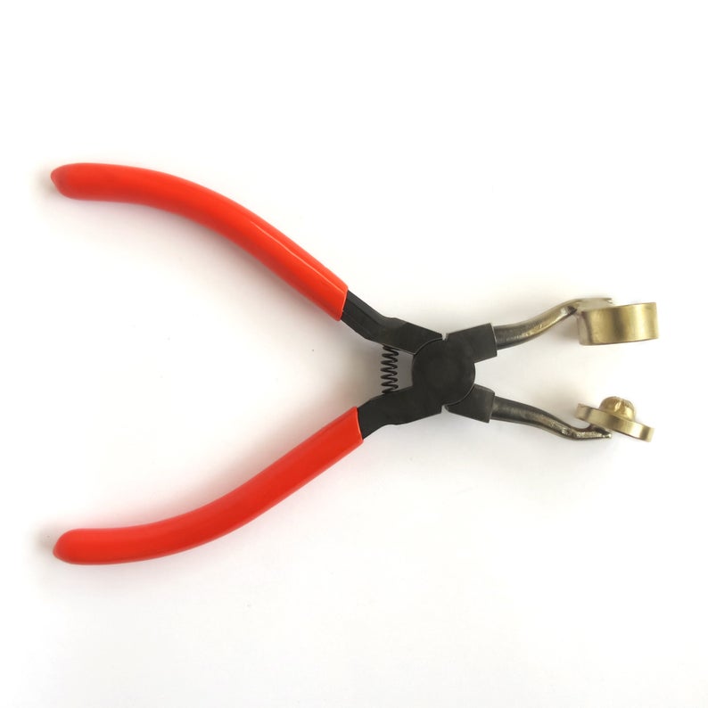 Small Flower Stud Brass Mashers