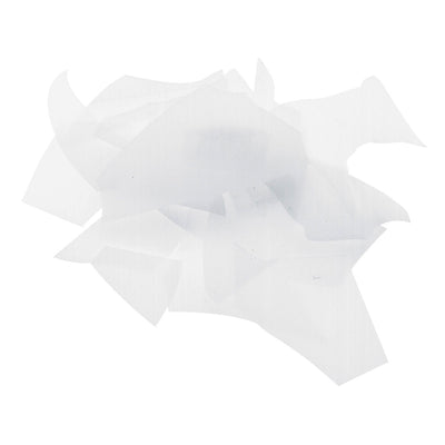 White Opal Bullseye Confetti